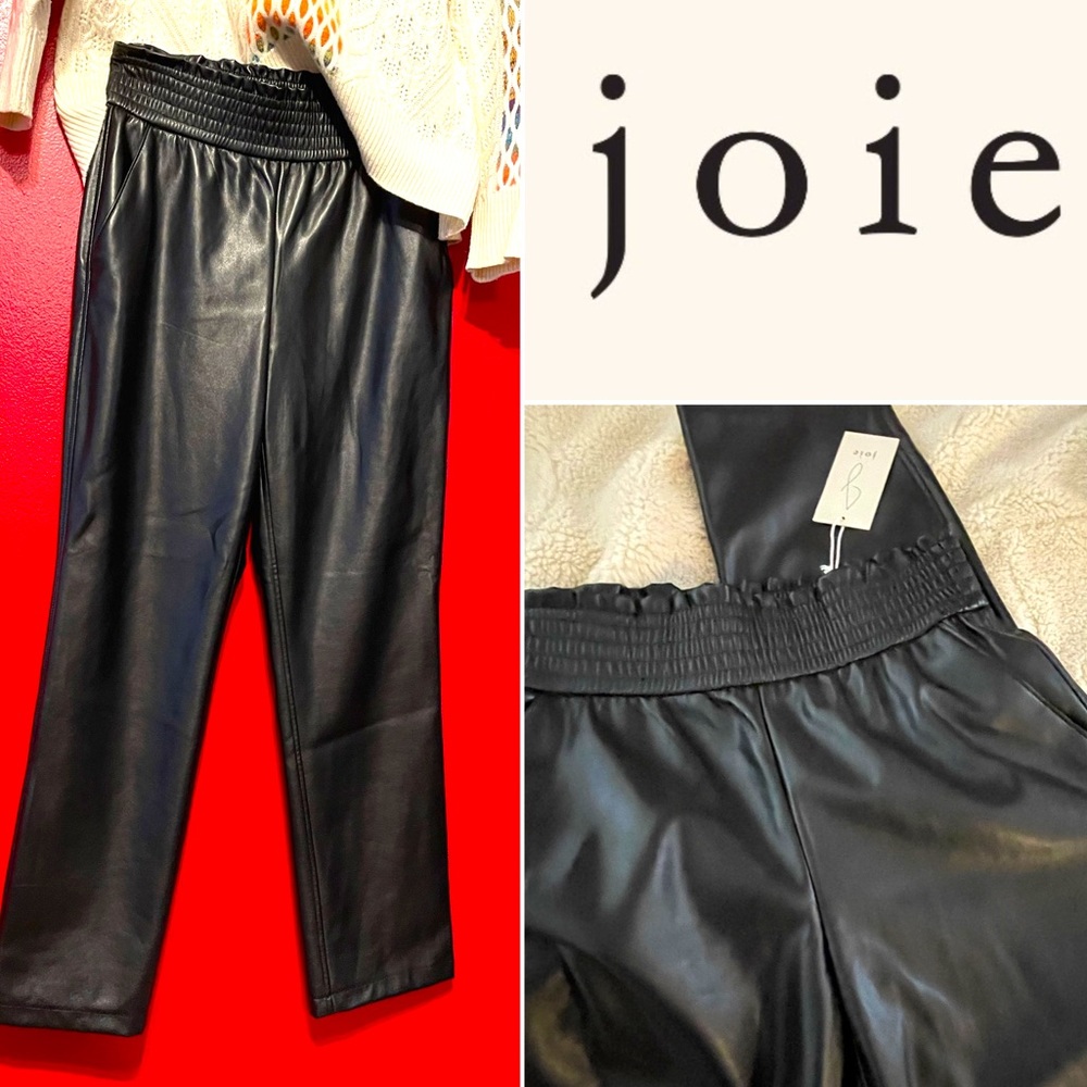 Absolutely Gorgeous buttery soft faux leather JOIE Slacks